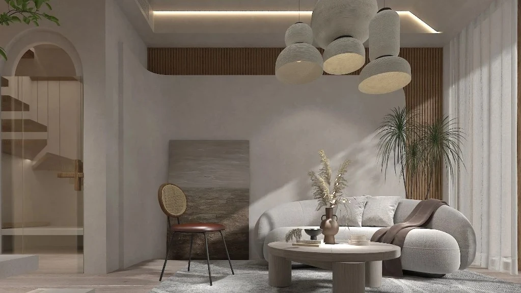 Designing with Nature’s Hand living-room