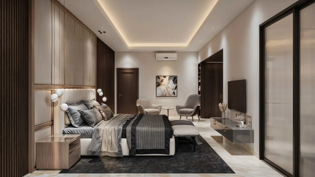 Luxurious Bedroom with Modern Design bedroom