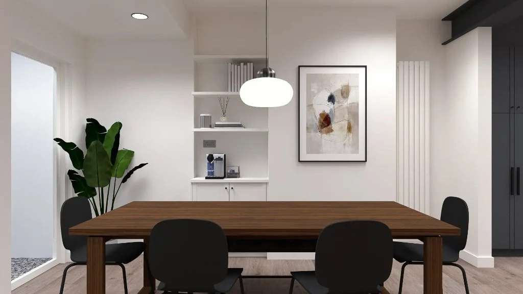 Renovation of a 19th-century Portsmouth house dining-room