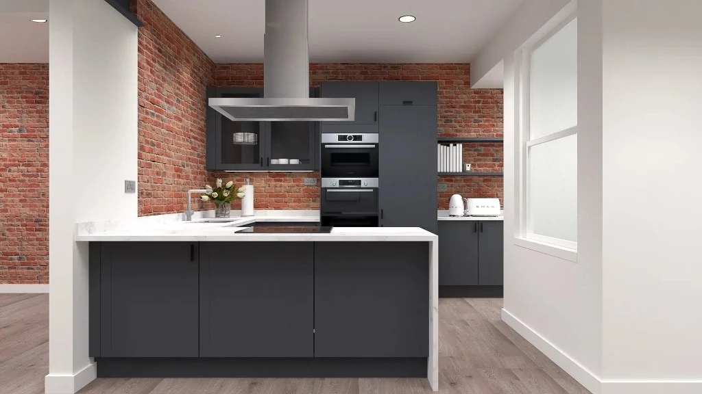 Renovation of a 19th-century Portsmouth house kitchen