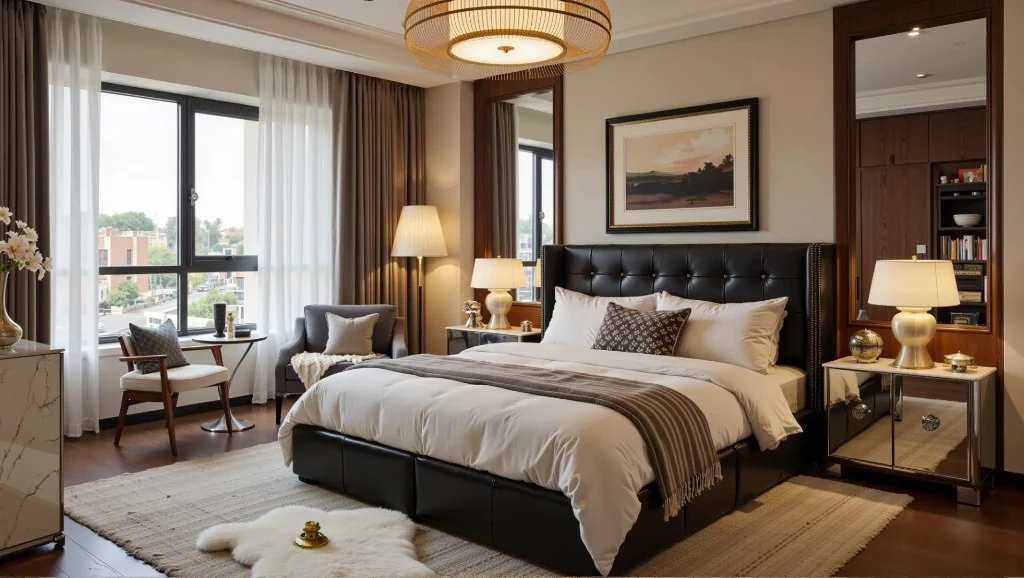 Elegant Symbiosis bedroom