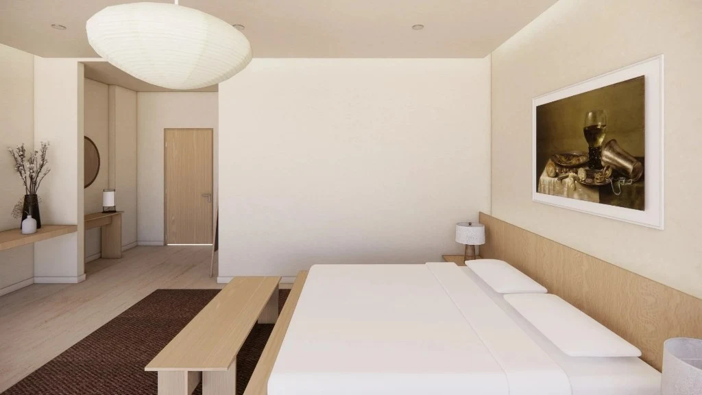 Minimalist Bedroom in Nordic Style bedroom