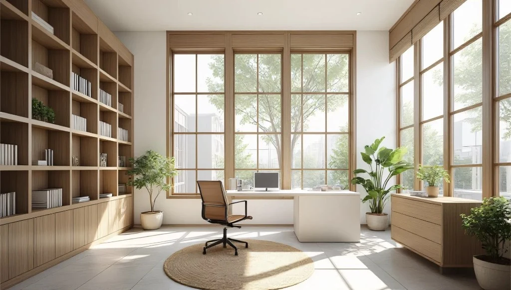 Framing the Poetry of Life study-room