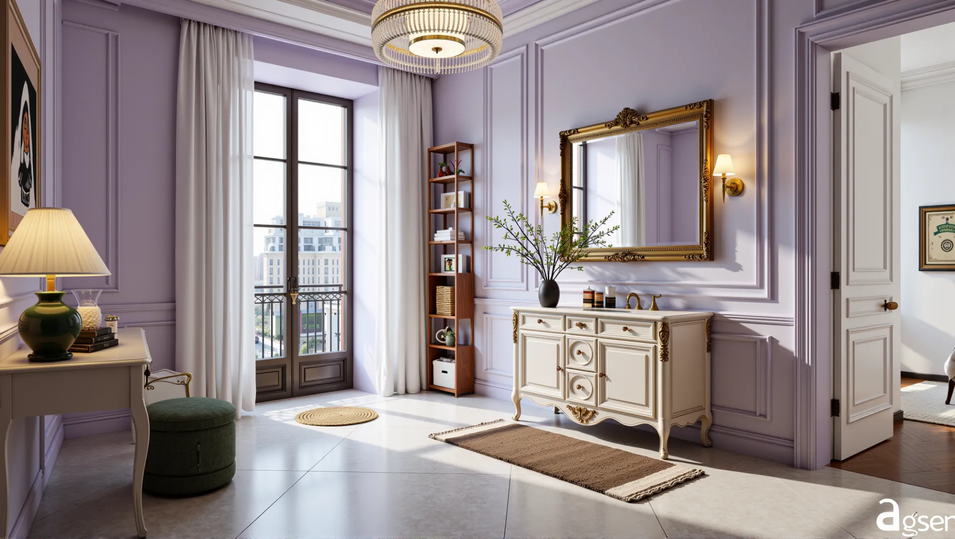 French Style Space: Blend of Elegance and Sophistication Bathroom 3