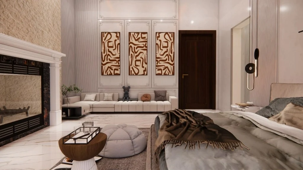 Living room and Bedroom  bedroom