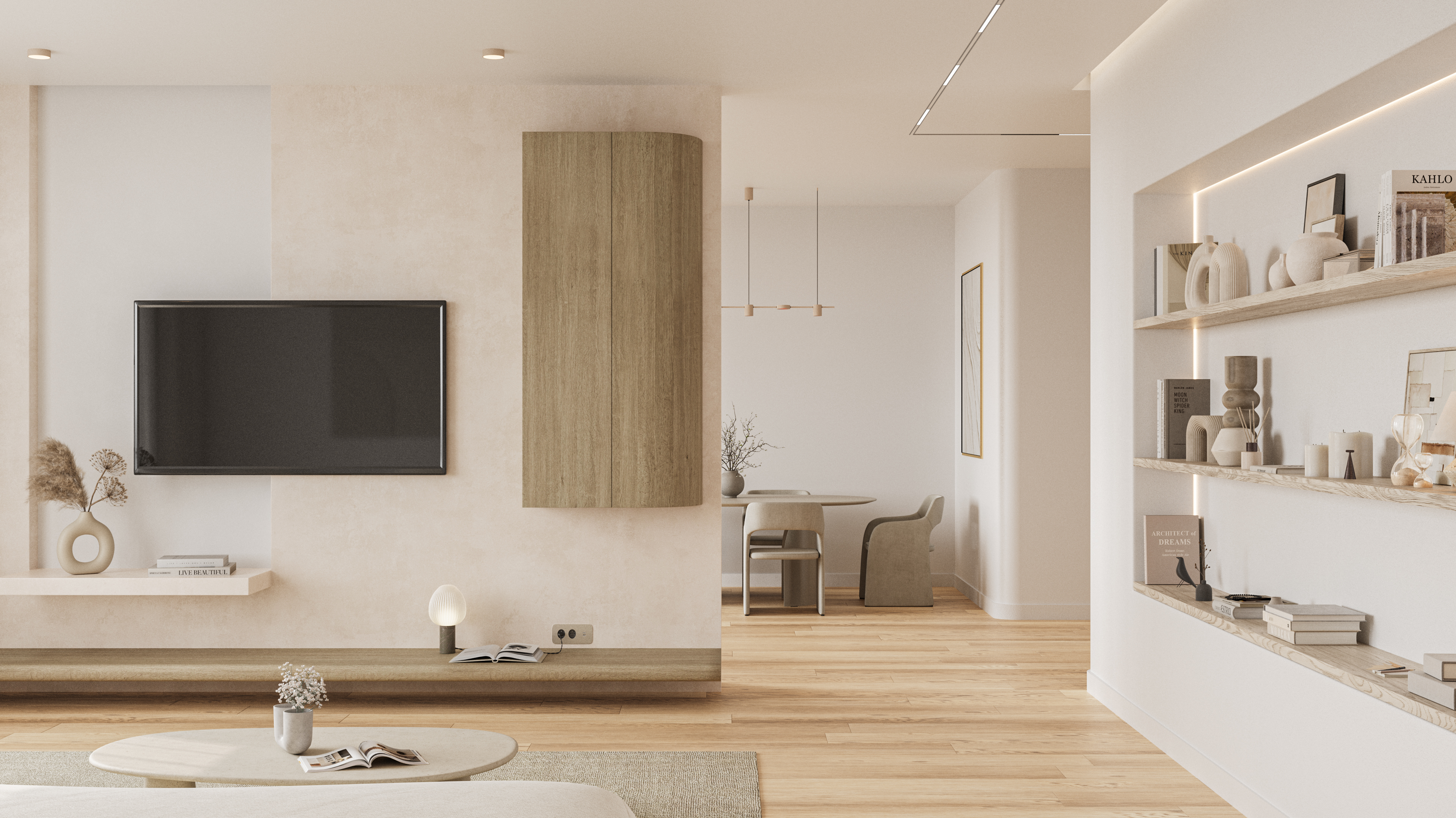 Spatial Harmony Living room 3