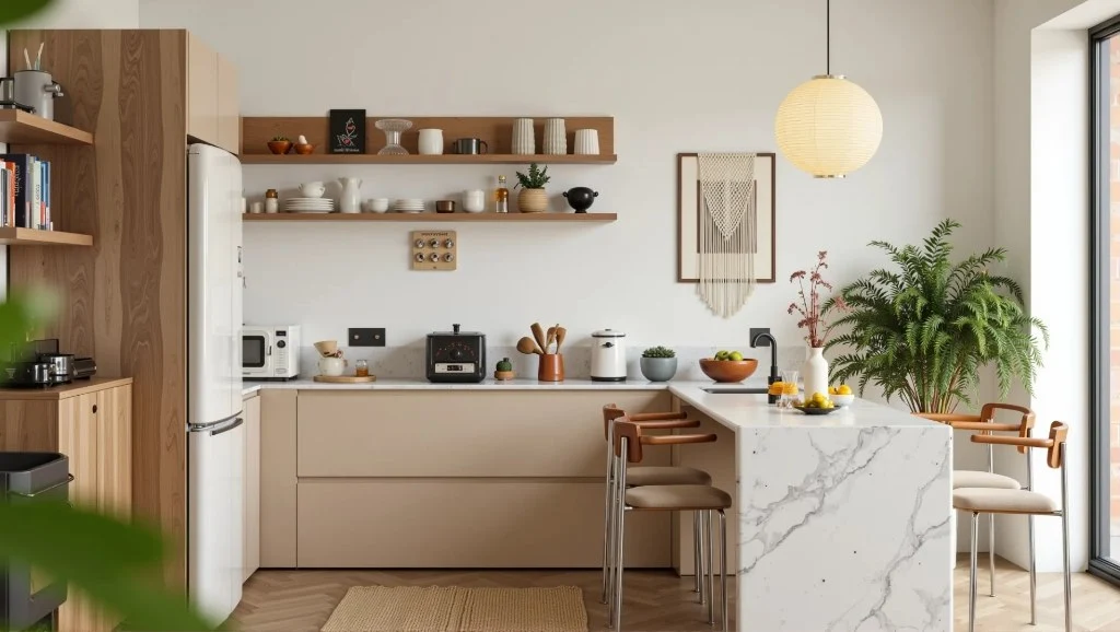 Log Wabi - Sabi Style dining-room
