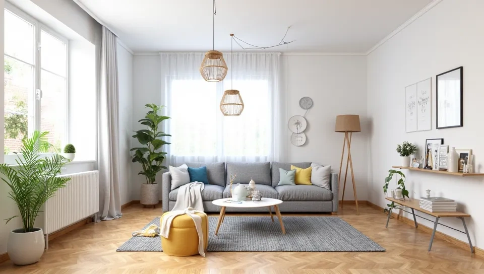 Nordic Simple Luxury living-room