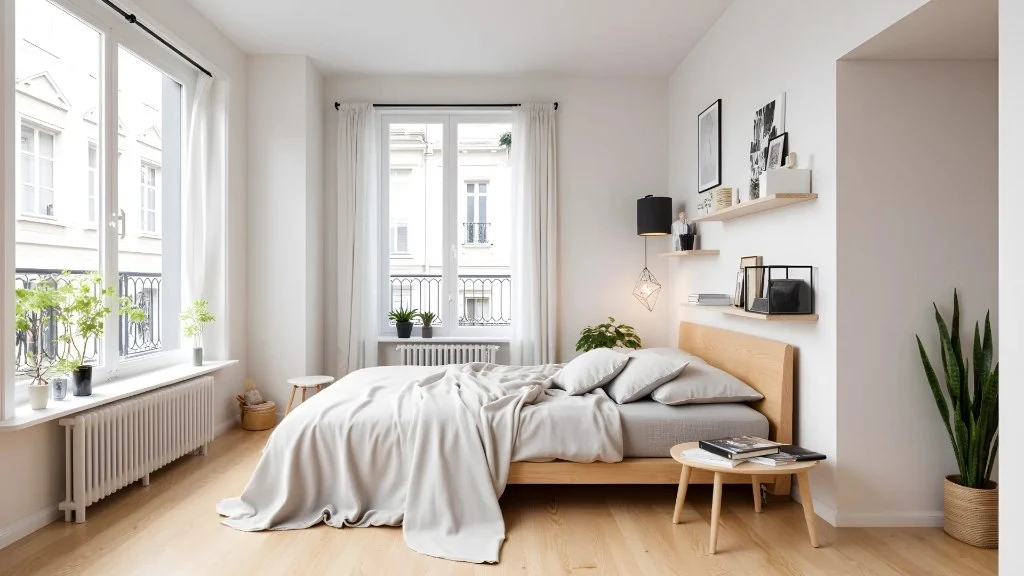 Nordic Simple Luxury bedroom