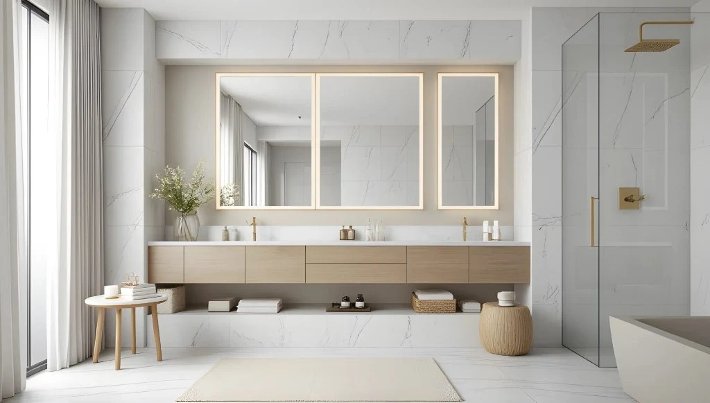 Nordic Simple Luxury bathroom