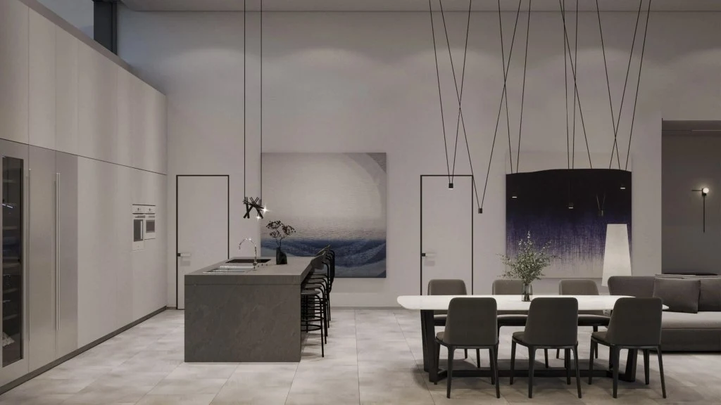 Serene Minimalism dining-room