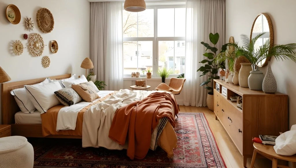 Romantic Echoes of Old Times bedroom