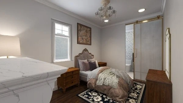 Neoclassical Modern Bedroom