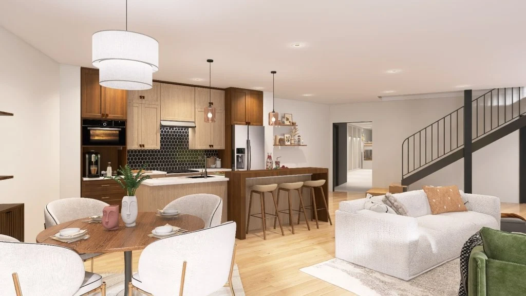 MODERN CASUAL OPEN FLOOR PLAN