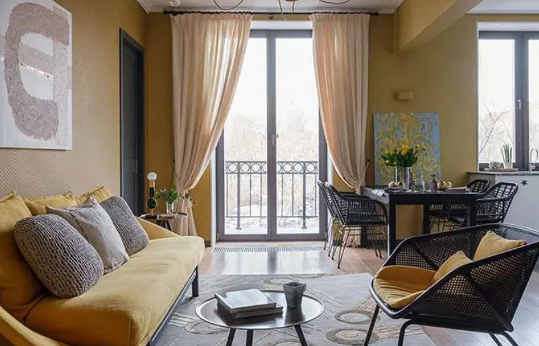 15 Living Room Curtain Ideas enhance the overall ambience content 16