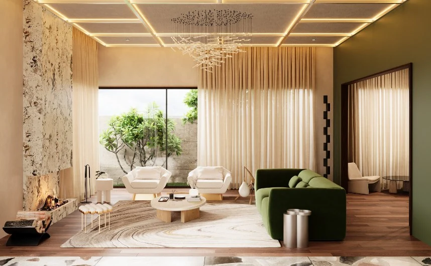 15 Living Room Curtain Ideas enhance the overall ambience content 3
