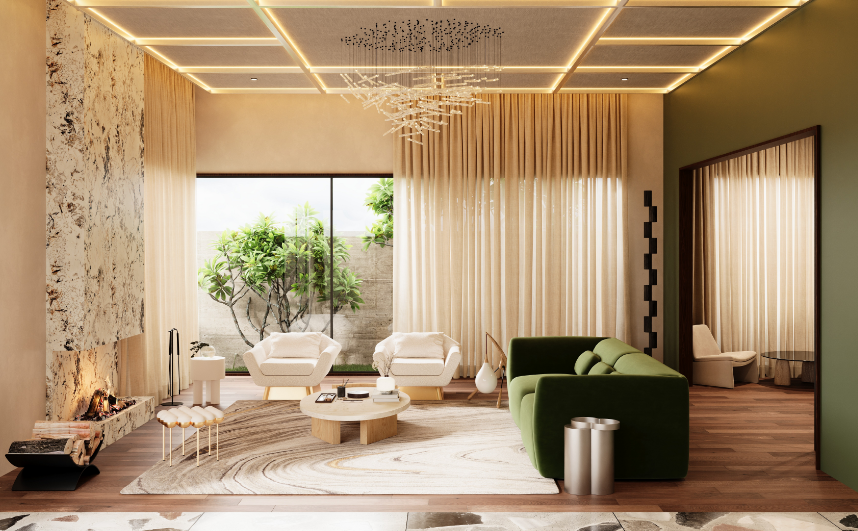 15 Living Room Curtain Ideas enhance the overall ambience content 3