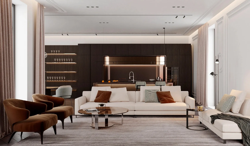 15 Living Room Curtain Ideas enhance the overall ambience content 7