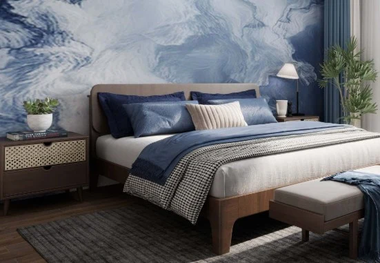 Choosing a Blue Color Palette to Decorate the Bedroom