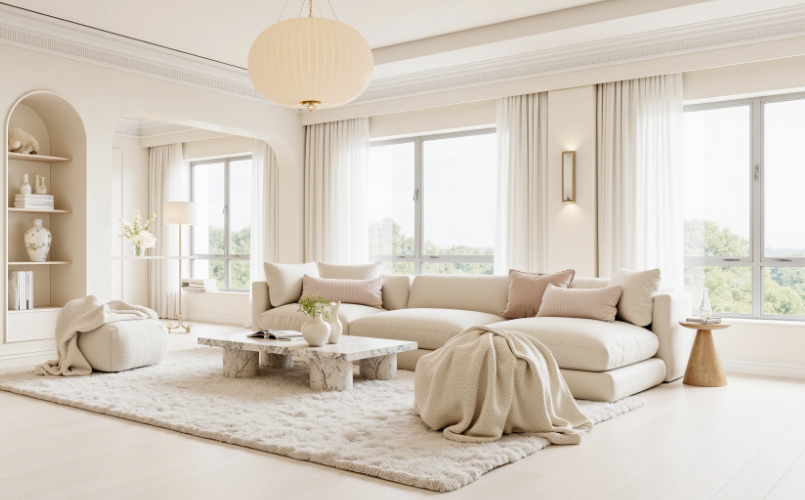 15 Living Room Curtain Ideas enhance the overall ambience content 2