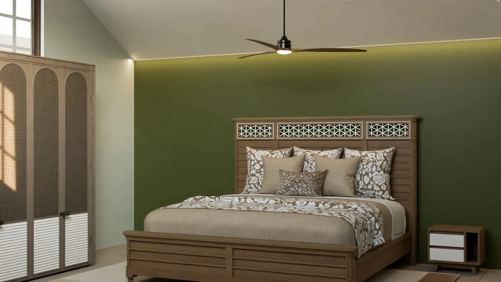 Nordic-Inspired Modern Living Space bedroom