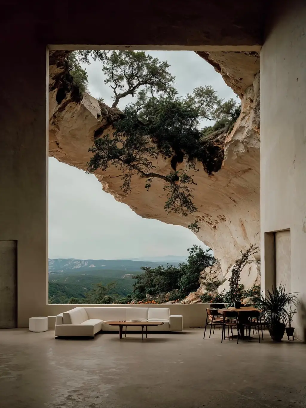 True luxury is found in simplicity, where architecture embraces raw nature and the boundary between