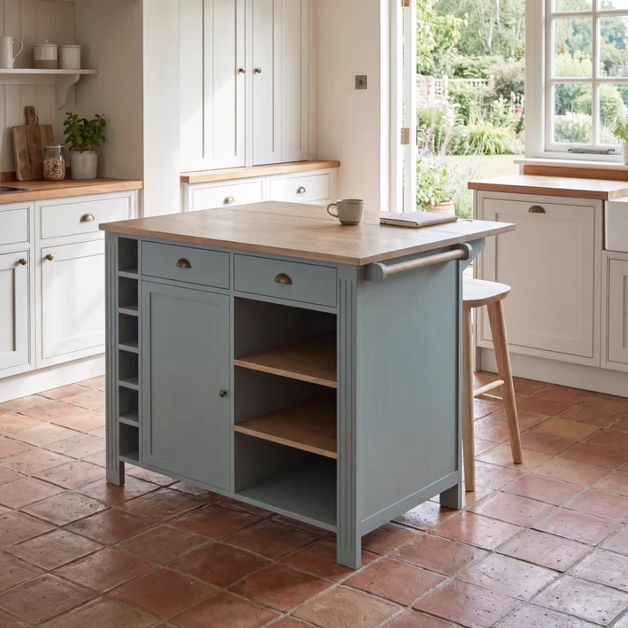 Just had to share this gorgeous find! 💚  I’ve been obsessed with sea green kitchen accents lately,