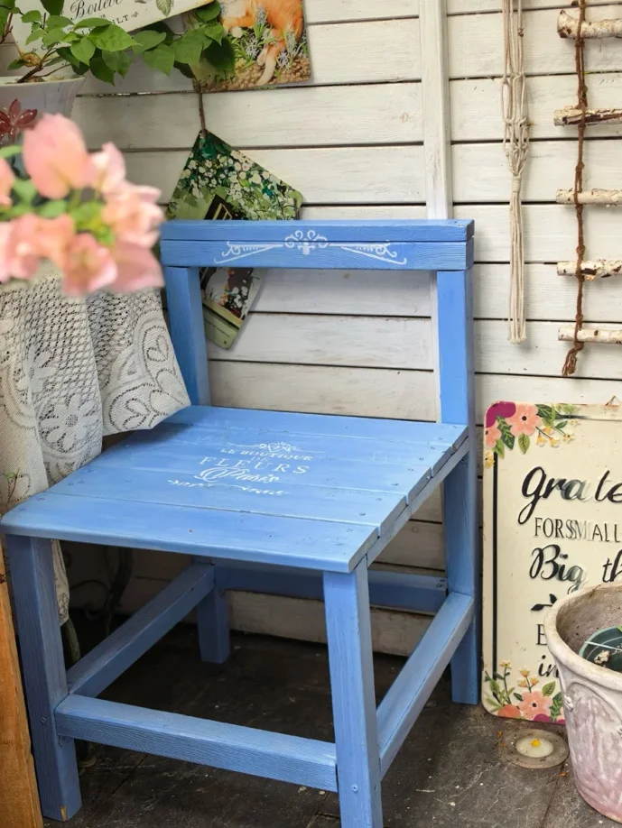 DIY Garden Chair Tutorial 🛠  Materials Treated lumber (or weather-resistant wood)  🌱 Hardware &