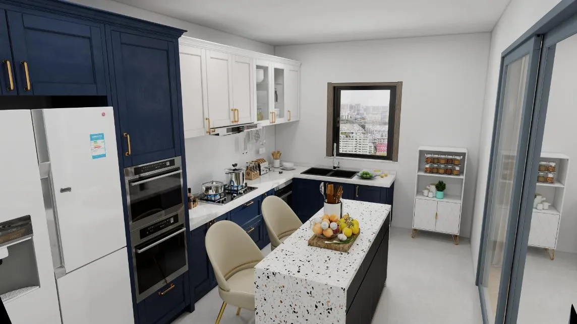 10 Latest Modern Small House Kitchen Tile Ideas Designs 2025 content 1