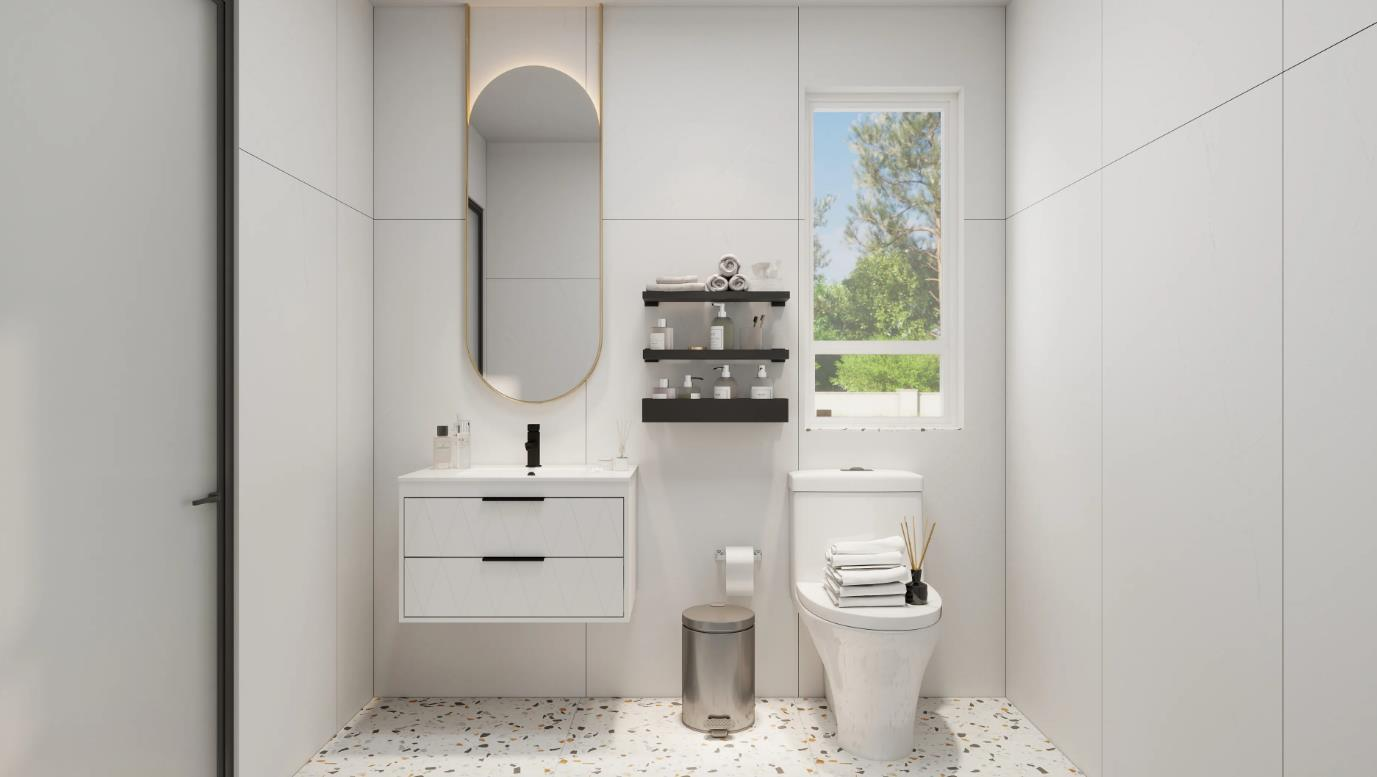 21 Unique Modern Bathroom Art Ideas​ content 10