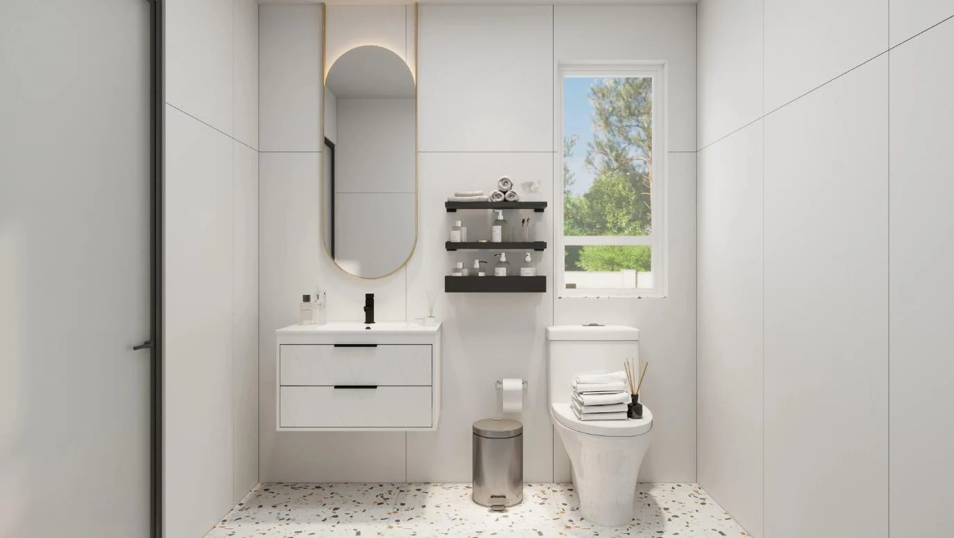 21 Unique Modern Bathroom Art Ideas​ content 10