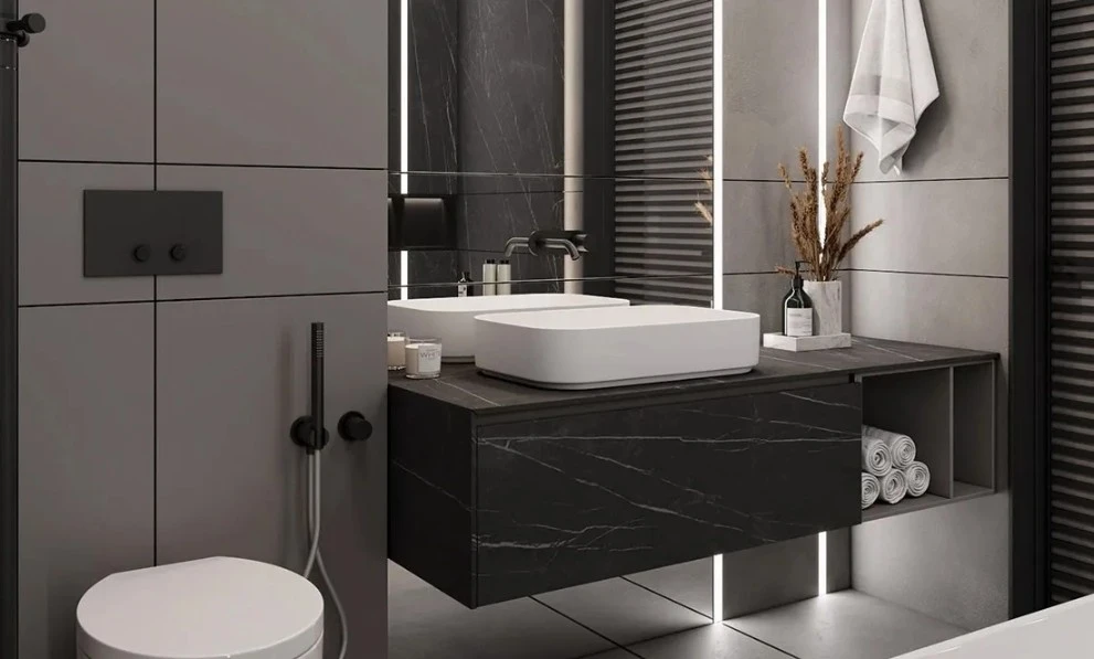 Bathroom Color Creative Gray Design Ideas and Matching Selection Guide content 7