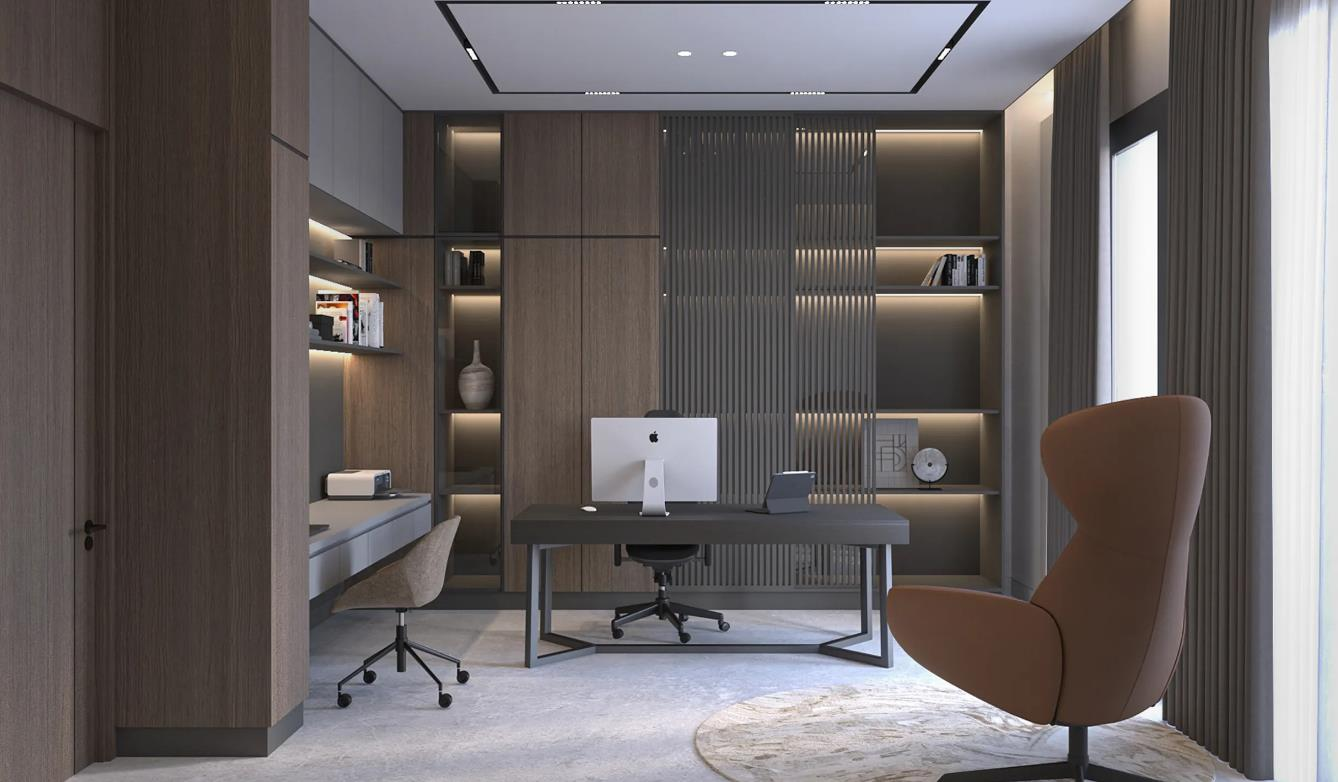 17 Modern Home Office Ideas to Improve Your Work Efficiency content 11