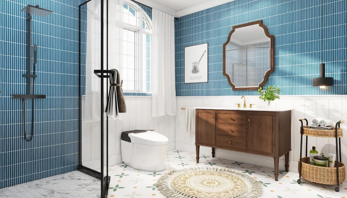 21 Most Popular Modern Bathroom Floor Tile Ideas 2025 content 11