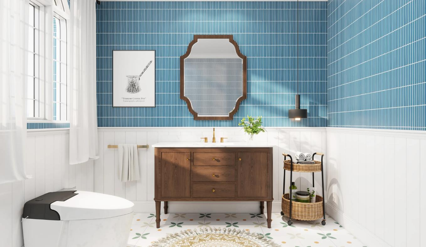21 Unique Modern Bathroom Art Ideas​ content 11