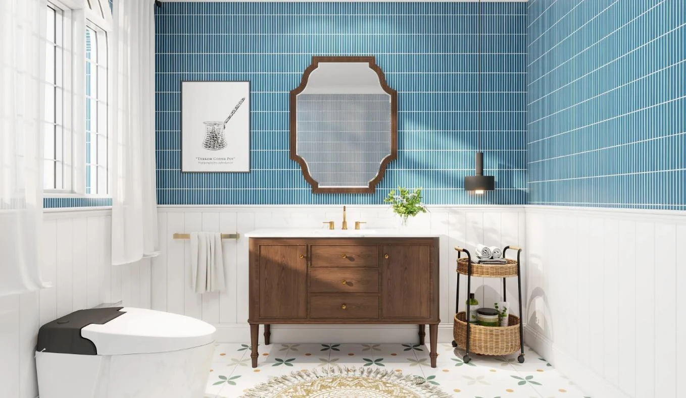 21 Unique Modern Bathroom Art Ideas​ content 11