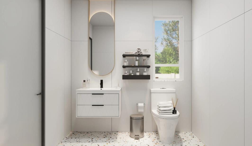 21 Creative Modern Guest Bathroom Ideas 2025 content 11