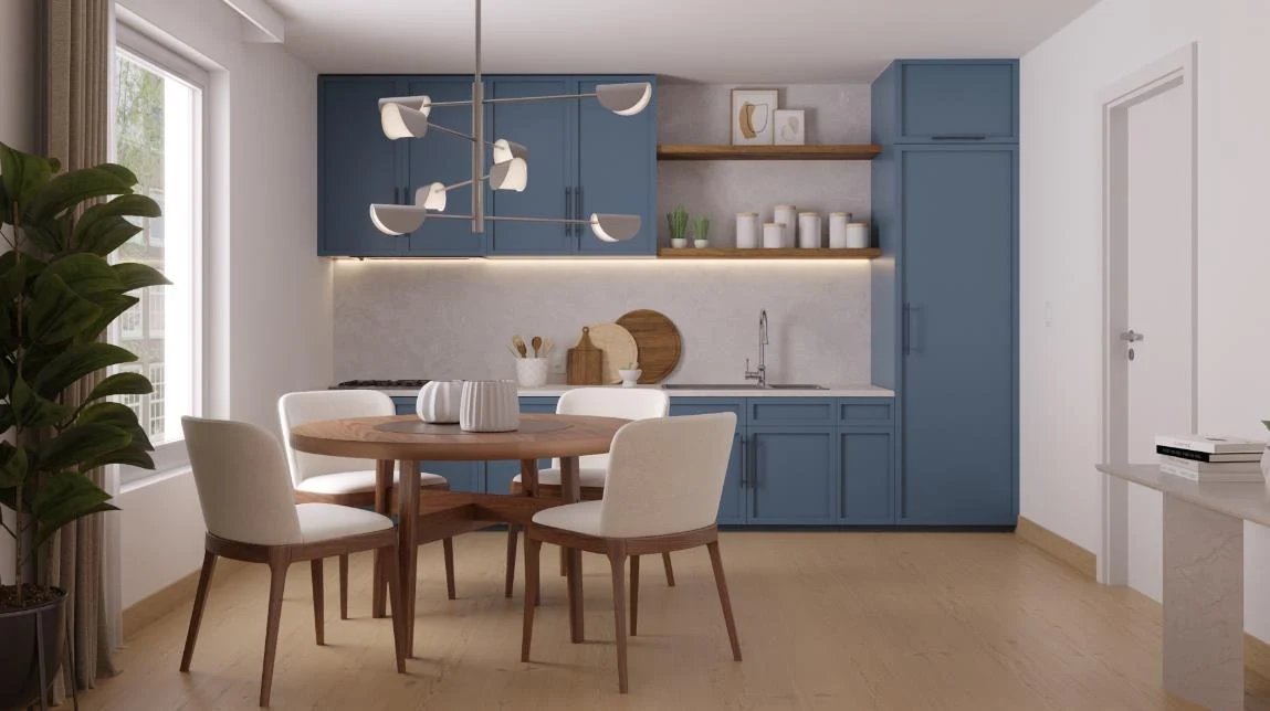 28 Fresh and Bright Blue and White Kitchen Ideas content 1