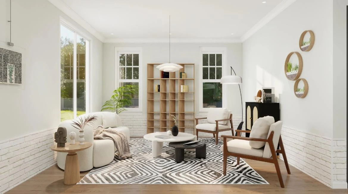 20 Latest Simple Living Room Wall Tile Design content 1