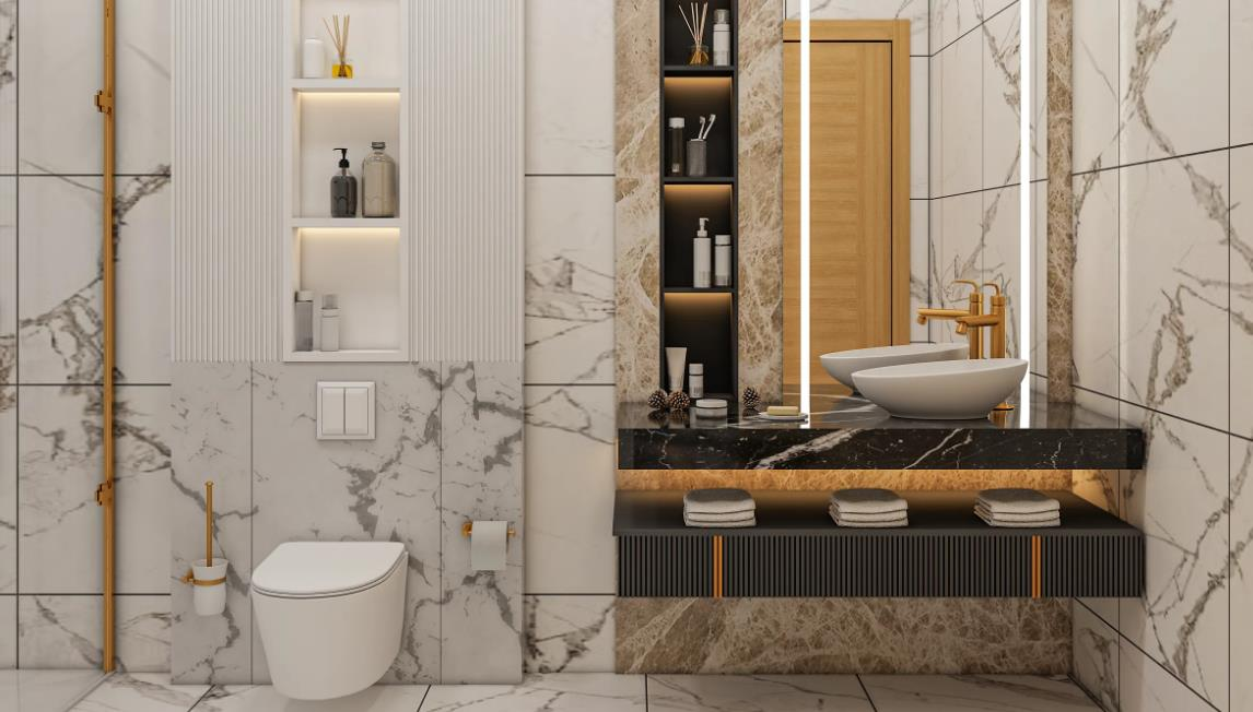 21 Unique Modern Bathroom Art Ideas​ content 1