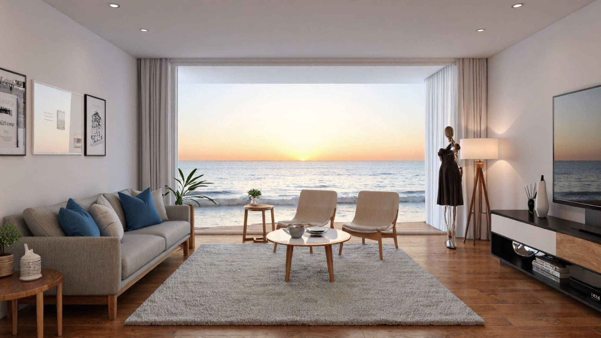 New American coastal revival and Mediterranean minimalism: calm, simple, timeless
