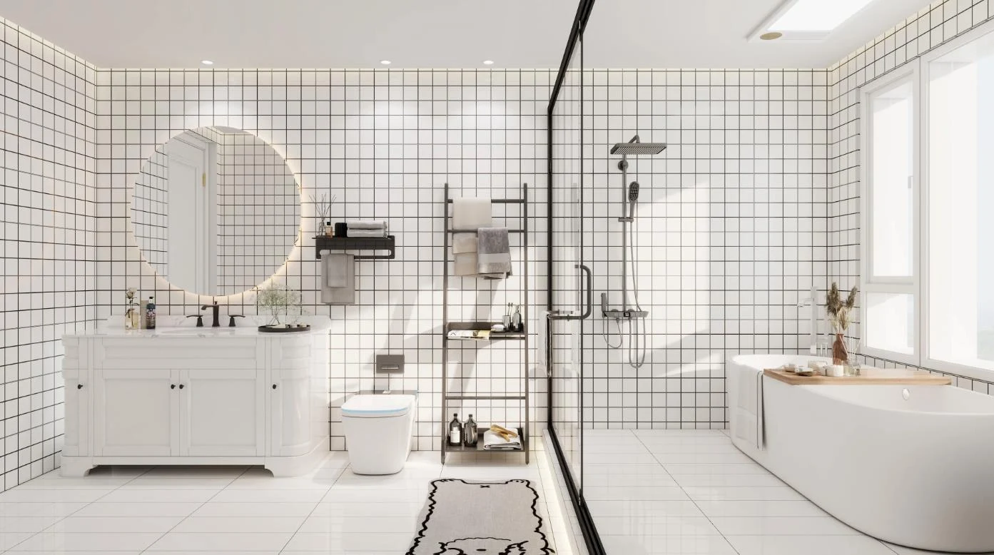 21 Most Popular Modern Bathroom Floor Tile Ideas 2025 content 12