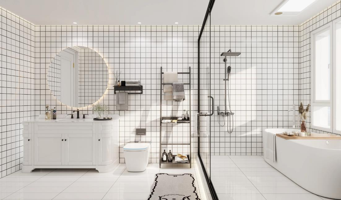 21 Unique Modern Bathroom Art Ideas​ content 12