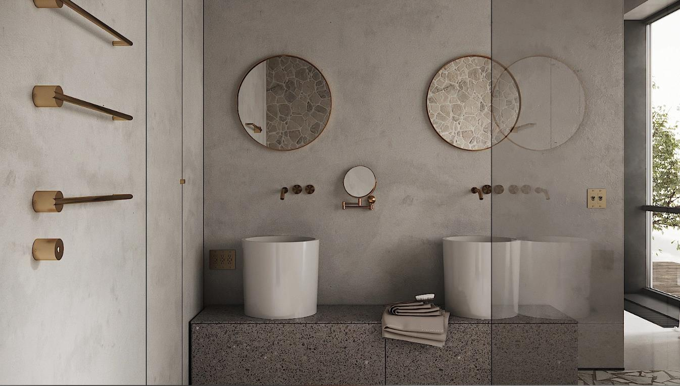 20 Best Modern Bathroom Wallpaper Ideas 2025 content 12