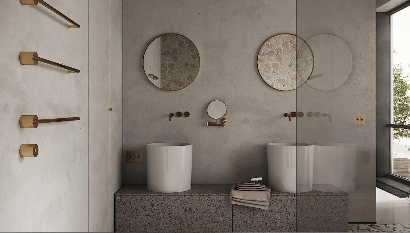 20 Best Modern Bathroom Wallpaper Ideas 2025 content 12