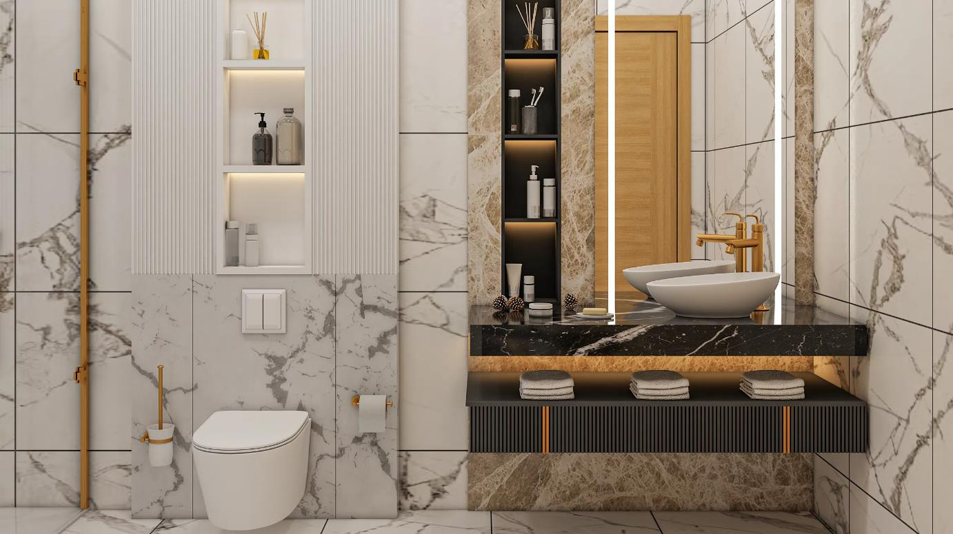 50 Modern Small Bathroom Ideas Guide with Shower and Toilet content 13