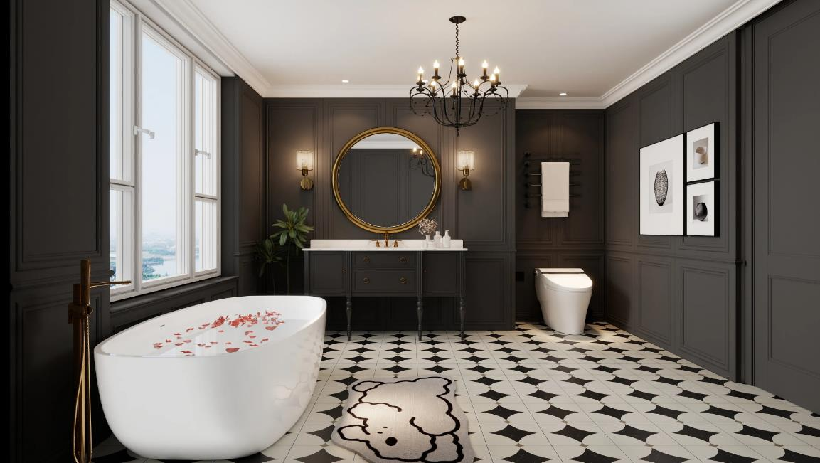 21 Most Popular Modern Bathroom Floor Tile Ideas 2025 content 13