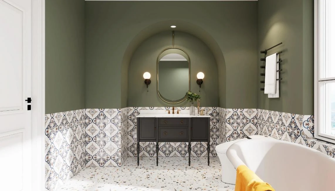 21 Unique Modern Bathroom Art Ideas​ content 13