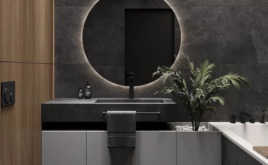 Bathroom Color Creative Gray Design Ideas and Matching Selection Guide content 8