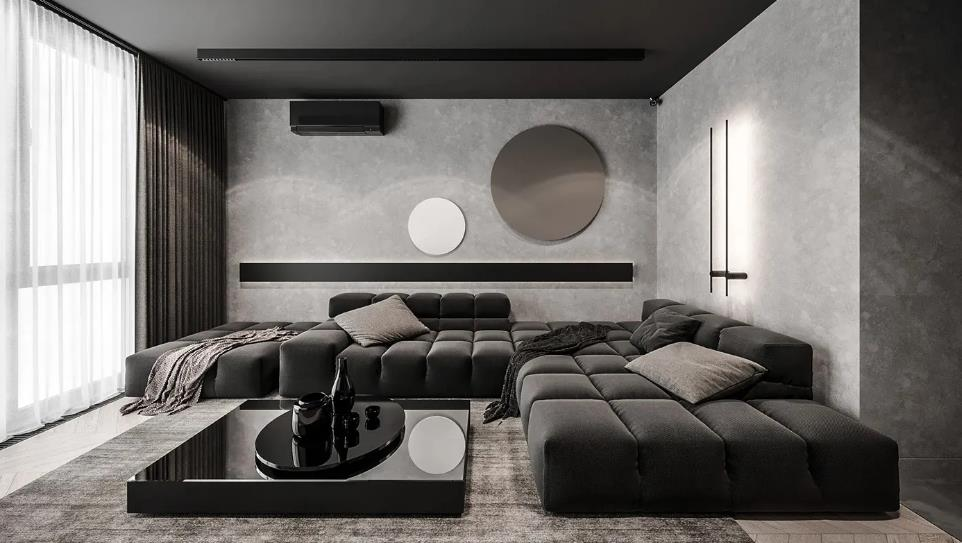 20 Latest Simple Living Room Wall Tile Design content 14